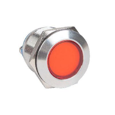 Лампа сигнальная S-Pro67 19мм красн. 24В EKF s-pro67-312