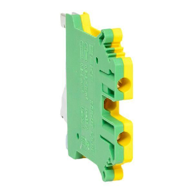 Колодка клеммная винтовая 2.5 UT земля EKF scr-ut-2.5-pe