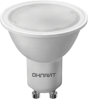 Лампа светодиодная 61 895 OLL-PAR16-7-230-4K-GU10 7Вт 4000К нейтр. бел. GU10 525лм ОНЛАЙТ 61895