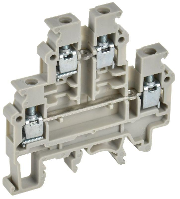 Колодка клеммная CTS-ML 2 ур. 4кв.мм сер. IEK YCT13-00-2-K03-004