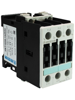 Контактор электромагнитный 3RT1026-1AR00 3-пол. 25А AC-3 11кВт/400В 415В AC 50Гц типоразмер S0 винт. клеммы IP20 Электротехник ET012225