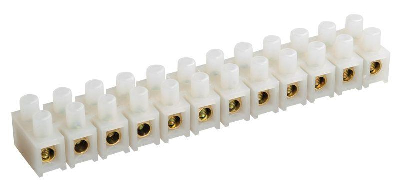 Колодка клеммная ЗВИ-60 6-16кв.мм 12пар ПВХ ИЭК UZV1-060-16
