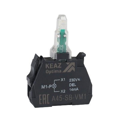 Блок световой OptiSignal D22 A45-SB-VM4 красн. 110-230 В AC/DC с защитой от наводок ZBVM4 КЭАЗ 362251