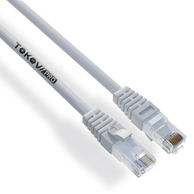 Патч-корд кат.5Е U/UTP 24 AWG PVC 15м TOKOV PRO TOKOV Eletrcic TKP-PC06-5EU-CUPVC-15M