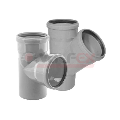 Тройник 87град. 110-50 (40) VALFEX 24110050