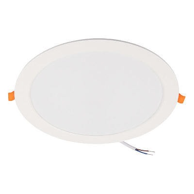 Светильник светодиодный PLED DL7 24Вт 6500К IP54 2040лм WH встраив. бел. Pro JazzWay 5069121