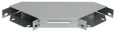 Угол для лотка горизонтальный 90град. 400х50 с кр. ИЭК CLP2P-050-400