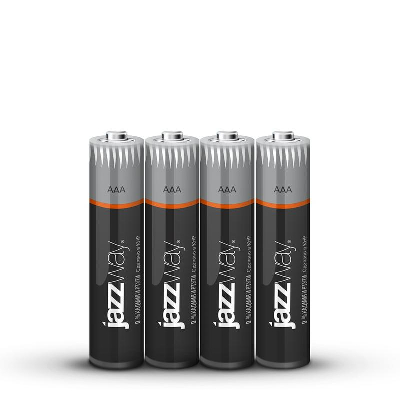 Элемент питания алкалиновый AAA/LR03 1.5В Ultra Alkaline BL-4 (блист.4шт) JazzWay 5010802