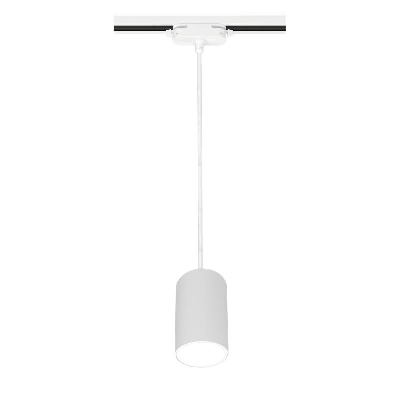 Светильник трековый подвес ARTLINE 55х55х100мм GU10 230В алюм. 2.6кв.м бел. Ritter 59927 6
