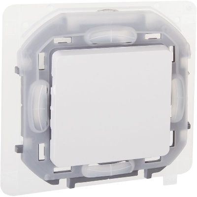 Переключатель 1-кл. Inspiria 10А IP44 250В 10AX механизм бел. IEK 673670