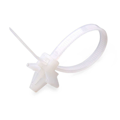 Стяжка нейлоновая КСДп 2.5x100 (бел) (100шт) Fortisflex 64772