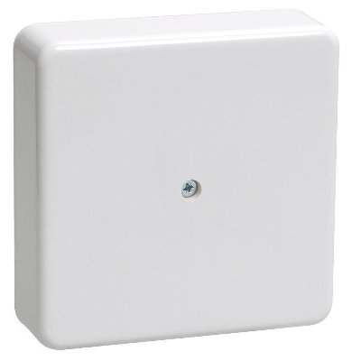 Коробка распаячная ОП КМ 100х100х44 бел. IEK UKO10-100-100-044-K01-E